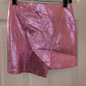 Metallic skirt